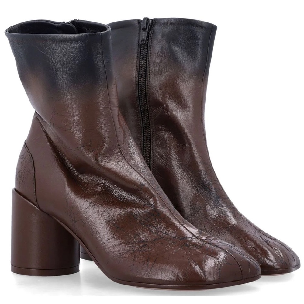 MM6 Maison Margiela Zip-Up Ankle Tabi Boot